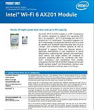 AX201NGW WIFI6 3000M 2.4G/5G Dual Band Gigabit Internal Wireless Network