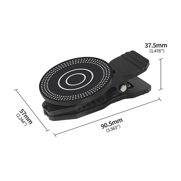 Photography Shoulder Strap Fixed Clip With 1/4 Screw 360 ° Adjustment Quick Install Seat For GOPRO12 360RS And Other Phone Equipments
