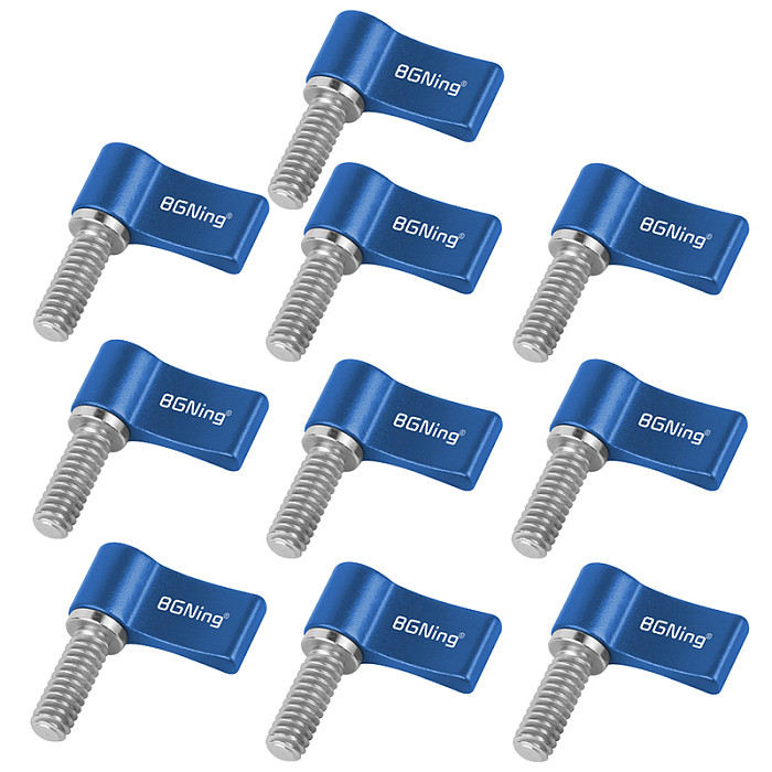 CNC M6 17mm Adjustable Hand Screw Tight Lock Screws for DSLR Camera 15mm Rail Rod Follow Focus Accessories