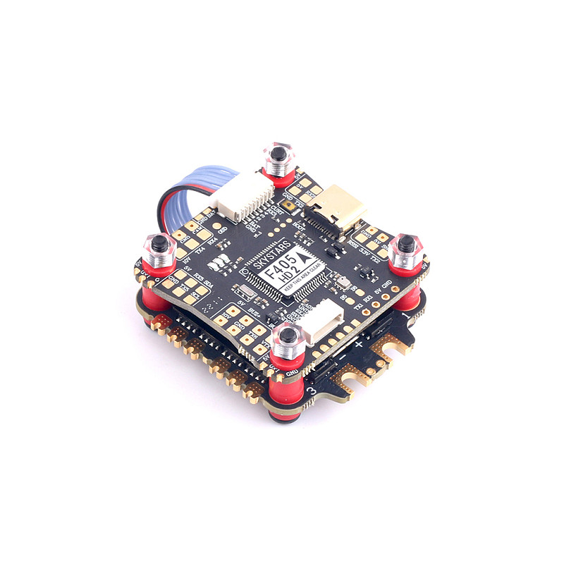 Tarot-RC SkyStars Tower F405-HD2 Flight Control 55A 4-in-1 ESC 3-6S STM32F405 Dshot600 Supports OSD 30.5*30.5mm NO BEC