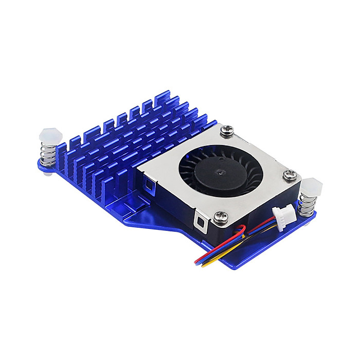 For Raspberry pi 5Aluminum Heatsink Blower Fan Radiator Active Cooler
