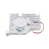 Aluminum Cooling Fan Heatsink For Raspberry pi 5 5B Board Efficient Heat Dissipation with PWM Speed Adjust Fan