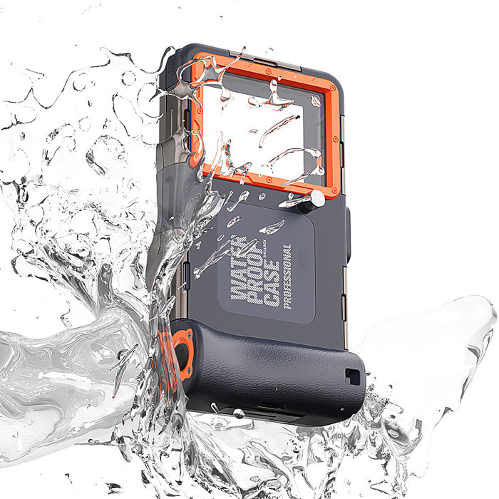 Diving Phone Case 15M Housing Case For iPhone 15 14 13 Pro Max Waterproof Lanyard Underwater Screen Camera Protector