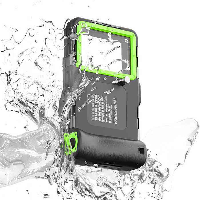 Diving Phone Case 15M Housing Case For iPhone 15 14 13 Pro Max Waterproof Lanyard Underwater Screen Camera Protector