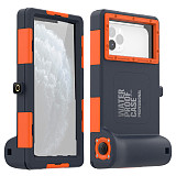 Diving Phone Case 15M Housing Case For iPhone 15 14 13 Pro Max Waterproof Lanyard Underwater Screen Camera Protector