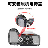 Aluminum Quick Release Plate Scratch Resistant Lightweight  Base Plate with 1/4 3/8 Hole for Sony A7R5 DSLR Camera Photography