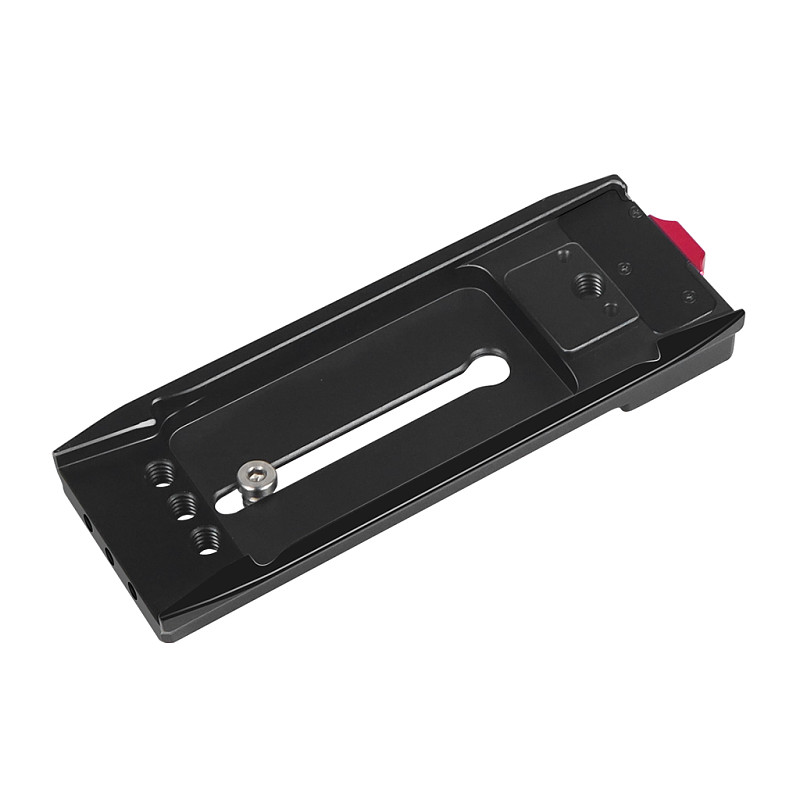 50mm Expansion Plate V Port Mount for DSLR Camera Tripod Head Quick Release Plate for DJI RS 3 Pro Handheld Gimbal Stabilizer