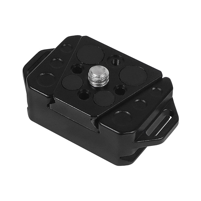 Upgrade 1/4  Screw Quick Release Clamp Fast Switch Slide Plate V Mount 38mm Arca Type for Tripod Camera Gimbal Video LED Light