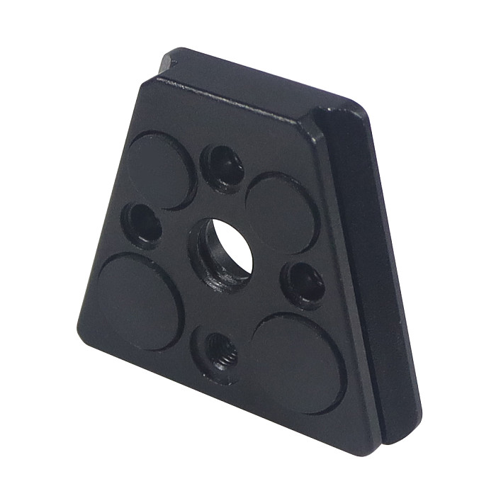 50mm Expansion Plate V Port Mount for DSLR Camera Tripod Head Quick Release Plate for DJI RS 3 Pro Handheld Gimbal Stabilizer