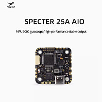HGLRC SPECTER 25A AIO MPU6000 F722 Flight Controller 25A 4in1 ESC 3-6S LiPo for FPV Drone DIY Parts 25.5x25.5mm