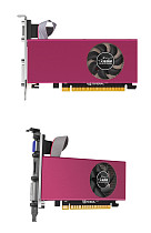 RX550 DDR5 4G independent graphics card Entry-level home office knife card half high HDMI+VGA+DVI