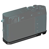 Aluminum Alloy Quick Release L Plate Wooden Camera Hand Grip Handle Base Holder Board Mount for Fujifilm X100VI for ARCA Tripod