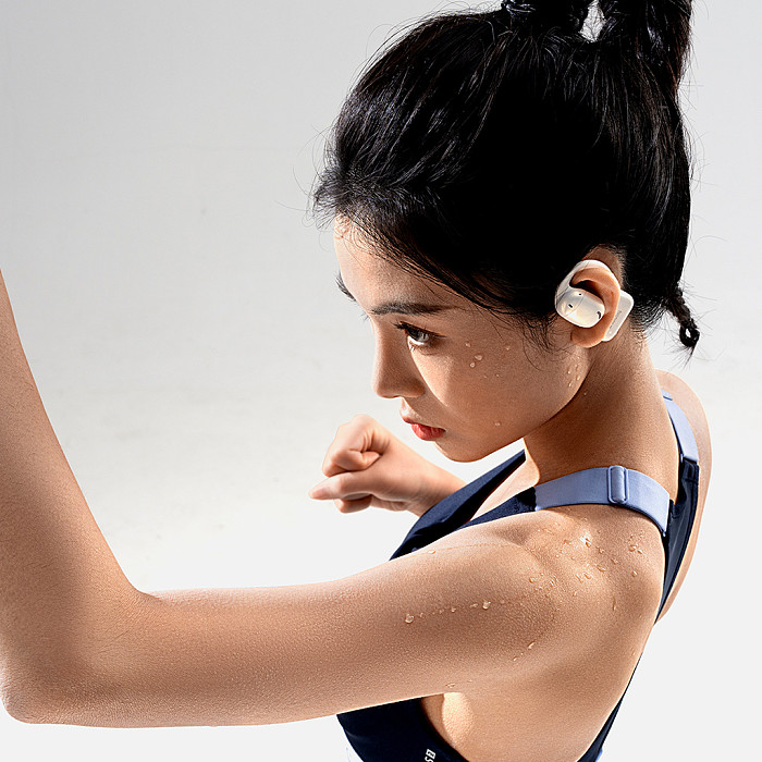 CN Baseus AirGo Series AG20 Open True Wireless Earphones 0.3m Including Simple Universal Data Cable USB to Type-C 3A