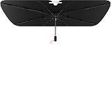Baseus kuxiang Car Front Double Layer Sunshade Umbrella Pro Large Obsidian Black
