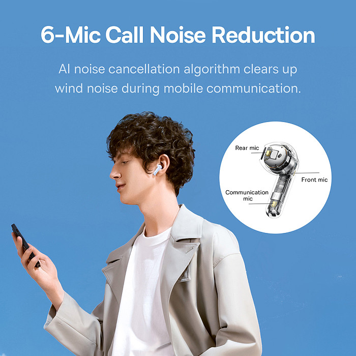 Baseus Bowie Series M3 TWS True Wireless Bluetooth-compatible Earphones Including Simple Universal Data Cable Type-c 3A 0.39M