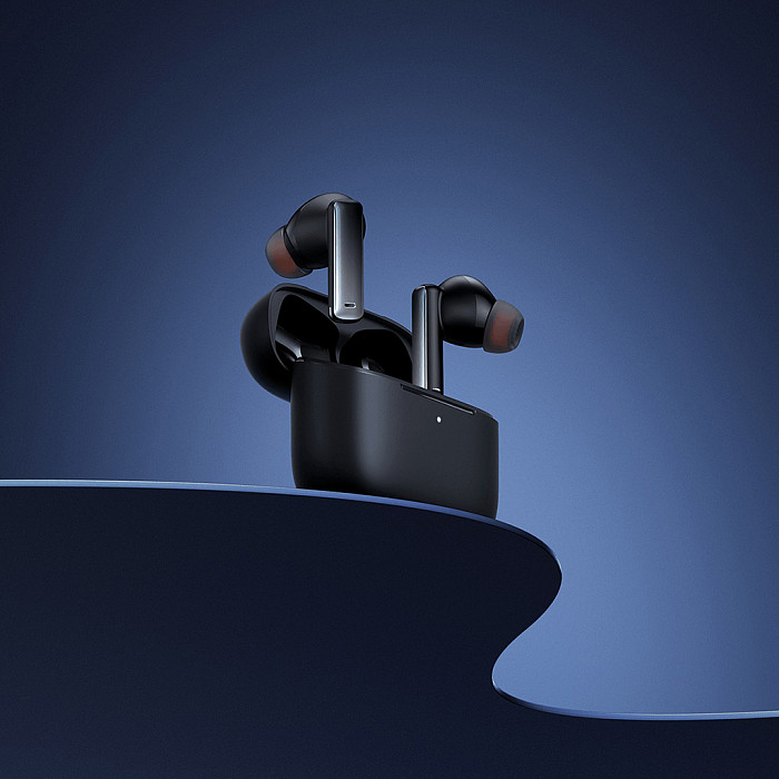 Baseus TWS True Wireless Bluetooth-compatible Earphones Bowie Series M2 Universal USB to Type-C 3A 0.39m+Dual Color Earcaps 4pcs