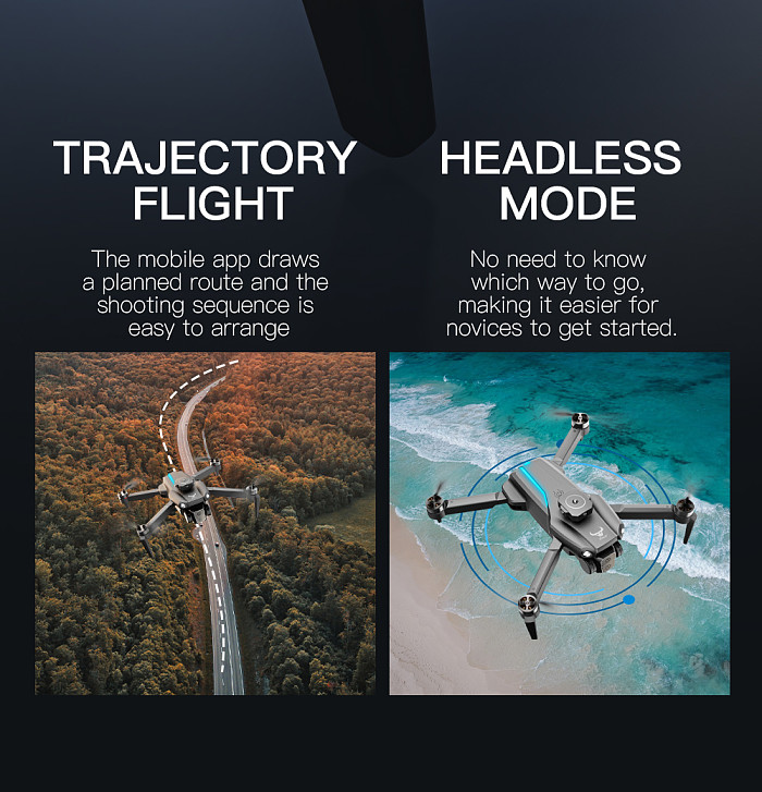 ZLL SG109PRO Obstacle Avoidance Four Axis Drone Brushless Motor Dual Camera HD Aerial Photography Folding Aircraft