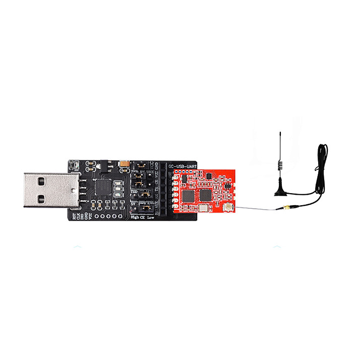 SI4438 Serial Transmission Micro Power Consumption 5.5V Wide Voltage UART Wireless Wake-Up 433MHz Wireless Digital Transmission Module
