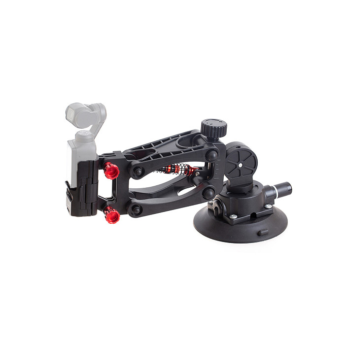 Z-Axle Camera Car Bracket Suction Cup Mount for DJI Osmo Pocket 3 Gimbal Car Holder Stabilizer Car Windshield Attach Accessories
