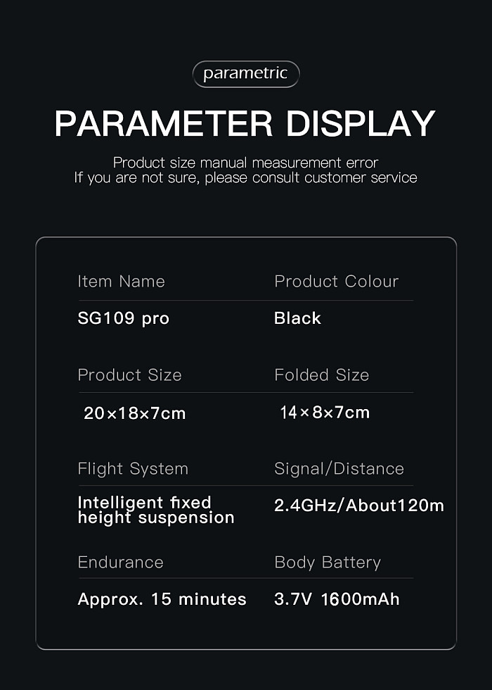 ZLL SG109PRO Obstacle Avoidance Four Axis Drone Brushless Motor Dual Camera HD Aerial Photography Folding Aircraft