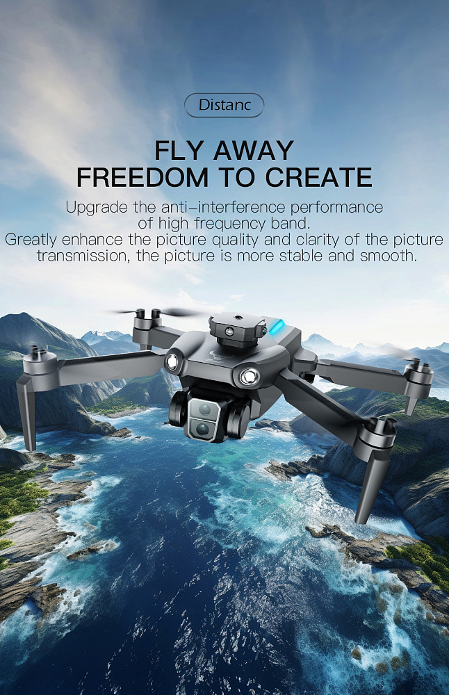 ZLL SG109PRO Obstacle Avoidance Four Axis Drone Brushless Motor Dual Camera HD Aerial Photography Folding Aircraft