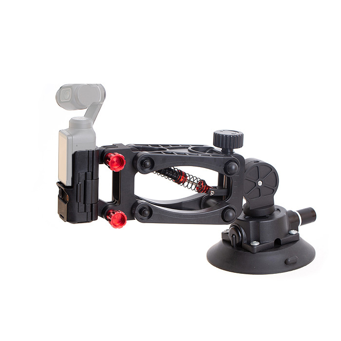 Z-Axle Camera Car Bracket Suction Cup Mount for DJI Osmo Pocket 3 Gimbal Car Holder Stabilizer Car Windshield Attach Accessories