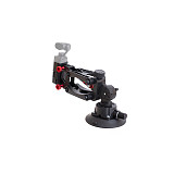 Z-Axle Camera Car Bracket Suction Cup Mount for DJI Osmo Pocket 3 Gimbal Car Holder Stabilizer Car Windshield Attach Accessories