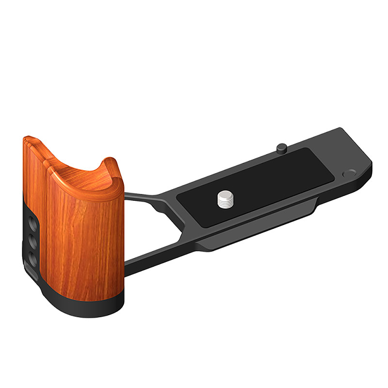 Quick Release L Plate Bracket Board Wooden Handle Handgrip For Nikon ZF Camera Bottom Plate Camera Tripod Photography Support
