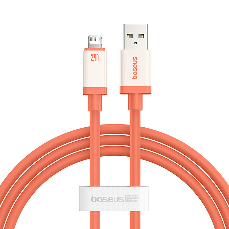 Baseus  Anti freeze Series Fast Charging Data Cable USB to iP 2.4A  For Phone