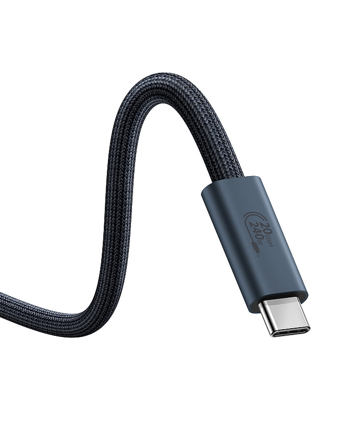 Baseus Flash Series 240W  Fast Charging CableUSB4 Full Function Data Cable For Type-C to Type-C