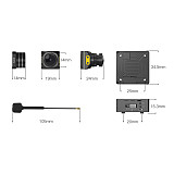 (Pre Sale) Walksnail-Avatar Moonlight Kit / 1080P/60fps HD 160° FOV Camera for FPV Freestyle Drones DIY Parts