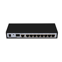 TXE301 10-ports 10/100/1000Mbps Desktop Switch Gigabit Unmanaged Switch Ethernet Switcher 9x RJ45 Port and 1x 1000Mbps SFP Port