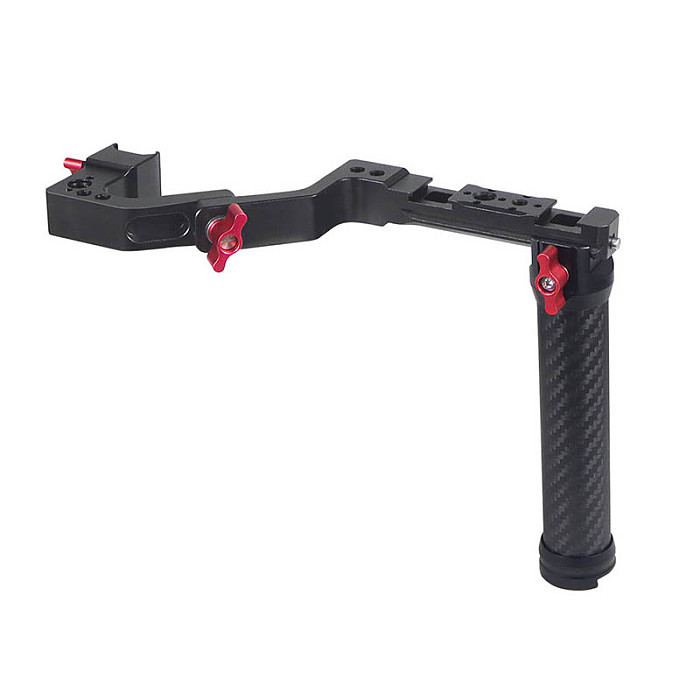 L-Bracket Handle for DJI Ronin RS2/RS3/RS3 PRO/RS3 Mini/RS4/RS4 PRO Gimbal Stabilizer Handle Grip Monitor Video Light Mic Mount