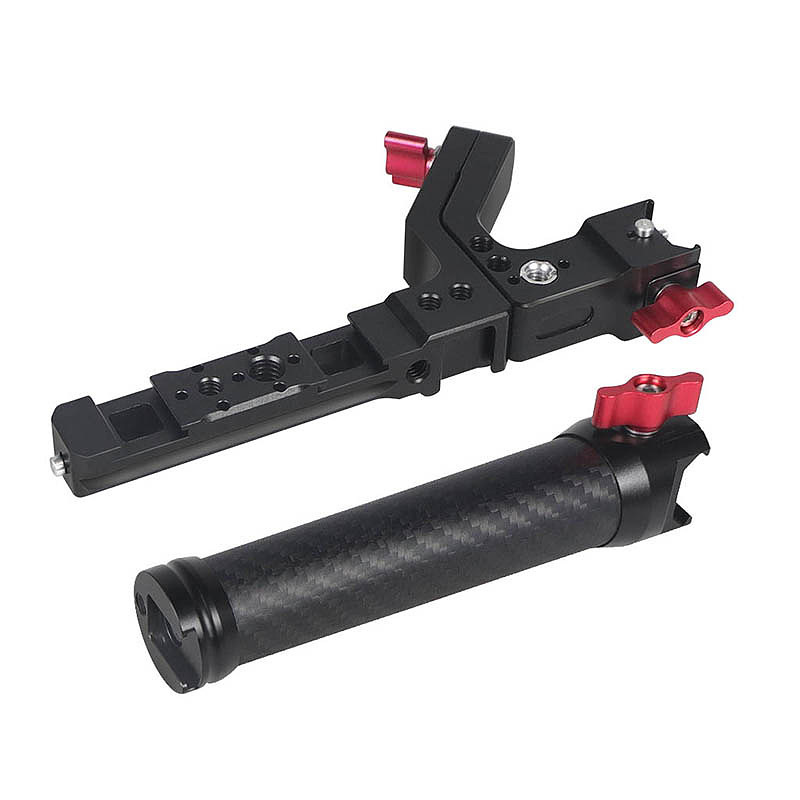 L-Bracket Handle for DJI Ronin RS2/RS3/RS3 PRO/RS3 Mini/RS4/RS4 PRO Gimbal Stabilizer Handle Grip Monitor Video Light Mic Mount
