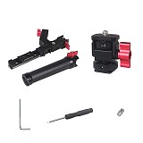 L-Bracket Handle for DJI Ronin RS2/RS3/RS3 PRO/RS3 Mini/RS4/RS4 PRO Gimbal Stabilizer Handle Grip Monitor Video Light Mic Mount