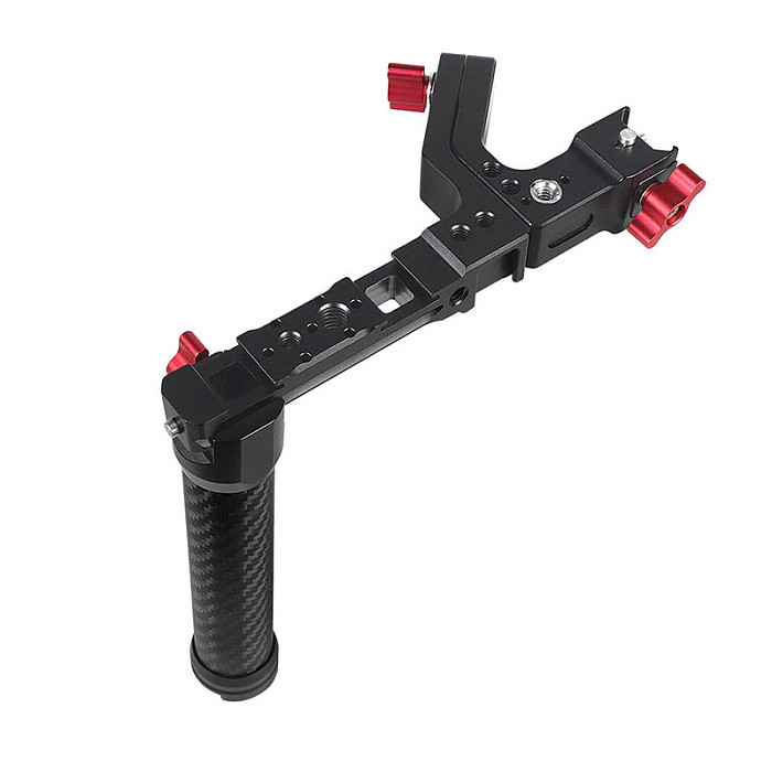 L-Bracket Handle for DJI Ronin RS2/RS3/RS3 PRO/RS3 Mini/RS4/RS4 PRO Gimbal Stabilizer Handle Grip Monitor Video Light Mic Mount