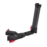 L-Bracket Handle for DJI Ronin RS2/RS3/RS3 PRO/RS3 Mini/RS4/RS4 PRO Gimbal Stabilizer Handle Grip Monitor Video Light Mic Mount