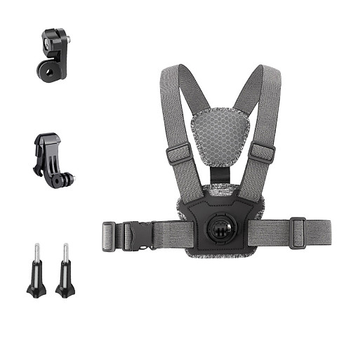 New Mobile Phone Camera Chest Strap Front And Back Shooting for Gopro Insta360 Camera Holder VLONG For Mountain Climbing And Cycling