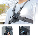 New Mobile Phone Camera Chest Strap Front And Back Shooting for Gopro Insta360 Camera Holder VLONG For Mountain Climbing And Cycling