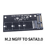 M.2 NGFF SSD to SATA 3 3.0 Adapter Card Converter B B&M Key for SATA Protocol Solid State Disk Drive 2230 2242 2260 2280