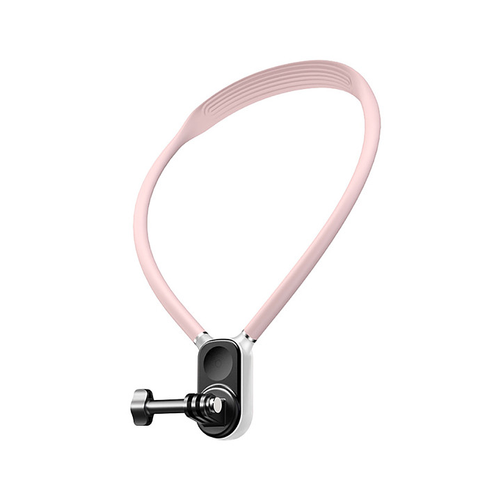 Silicone Magnetic Neck Hold Mount for Gopro 12 Insta360 Action Camera Mobile Phone Anti-shake Lanyard Strap Bracket Accessories