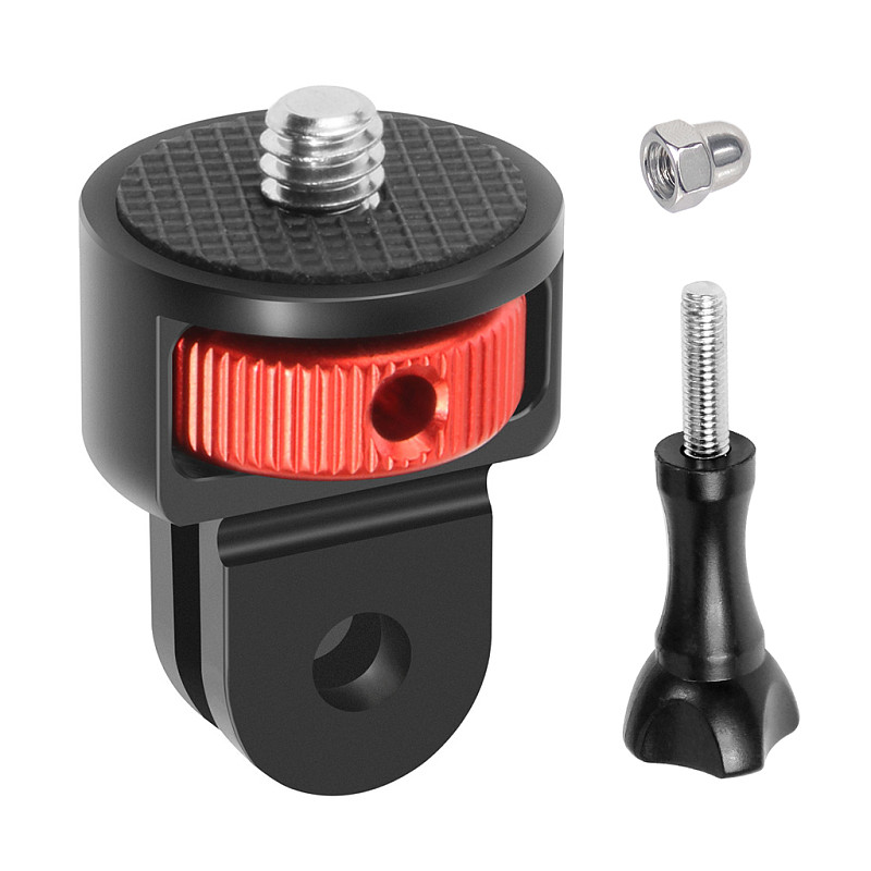 Reinforced 360 ° Anti Reverse CNC Two Card Head With 1/4 Rotation And M5 Screw Nut Adjustable Metal Adapter