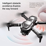 V68 Drone Optical Flow Obstacle Avoidance Three Camera Aerial Photography Aircraft Folding Remote Control Aircraft Set