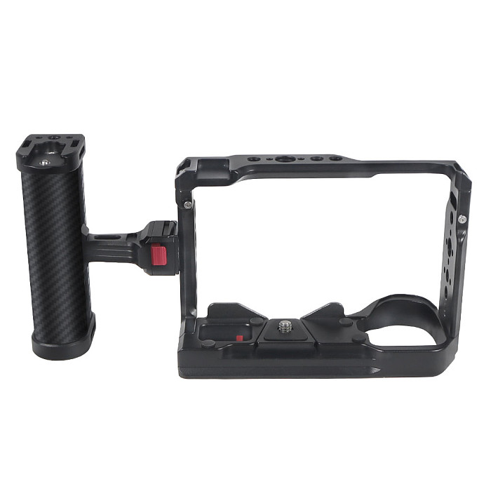 Aluminum Alloy Flash Cage Quick Mounting Quick Removal Rabbit Cage Protection Frame For SONY SONY A6700 SLR Camera