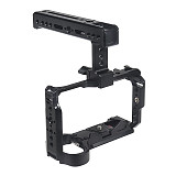 Aluminum Alloy Flash Cage Quick Mounting Quick Removal Rabbit Cage Protection Frame For SONY SONY A6700 SLR Camera