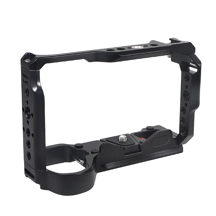 Aluminum Alloy Flash Cage Quick Mounting Quick Removal Rabbit Cage Protection Frame For SONY SONY A6700 SLR Camera