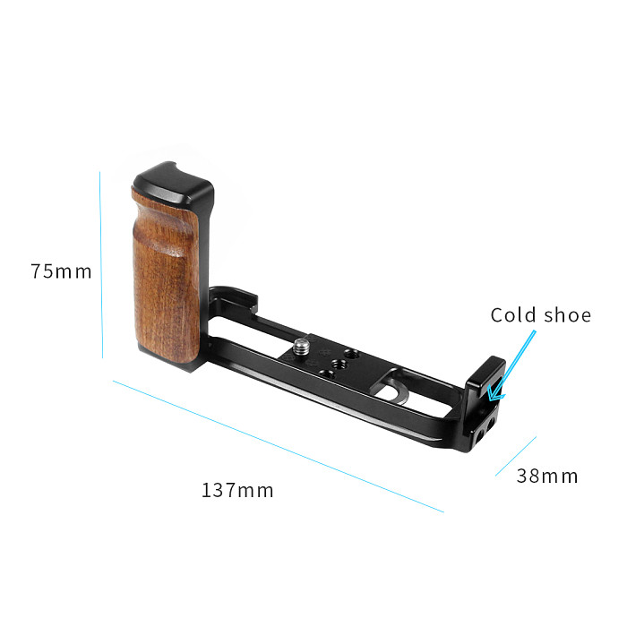 Quick Release L shaped Plate Hand Grip Tripod Bracket for Fujifilm X-T200 XT200 QR Board for FUJI X-100VI / X-100V Accessories