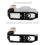 Quick Release L shaped Plate Hand Grip Tripod Bracket for Fujifilm X-T200 XT200 QR Board for FUJI X-100VI / X-100V Accessories