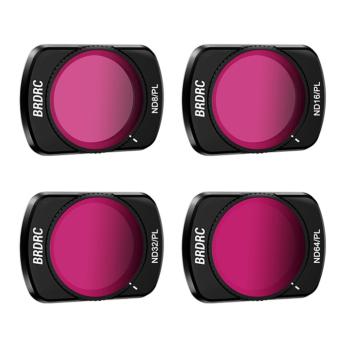 BRDRC Suitable for DJI OSMO POCKET 3 Camera Filter ND Dimming UV Protection CPL Polarization Mirror Accessories