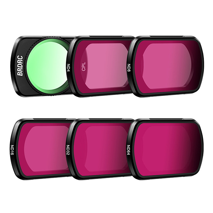 BRDRC Suitable for DJI OSMO POCKET 3 Camera Filter ND Dimming UV Protection CPL Polarization Mirror Accessories